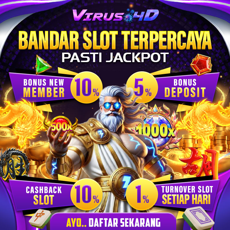 Virus4D : Menggabungkan Hiburan Slot & Peluang Menang Berturut Di Sini